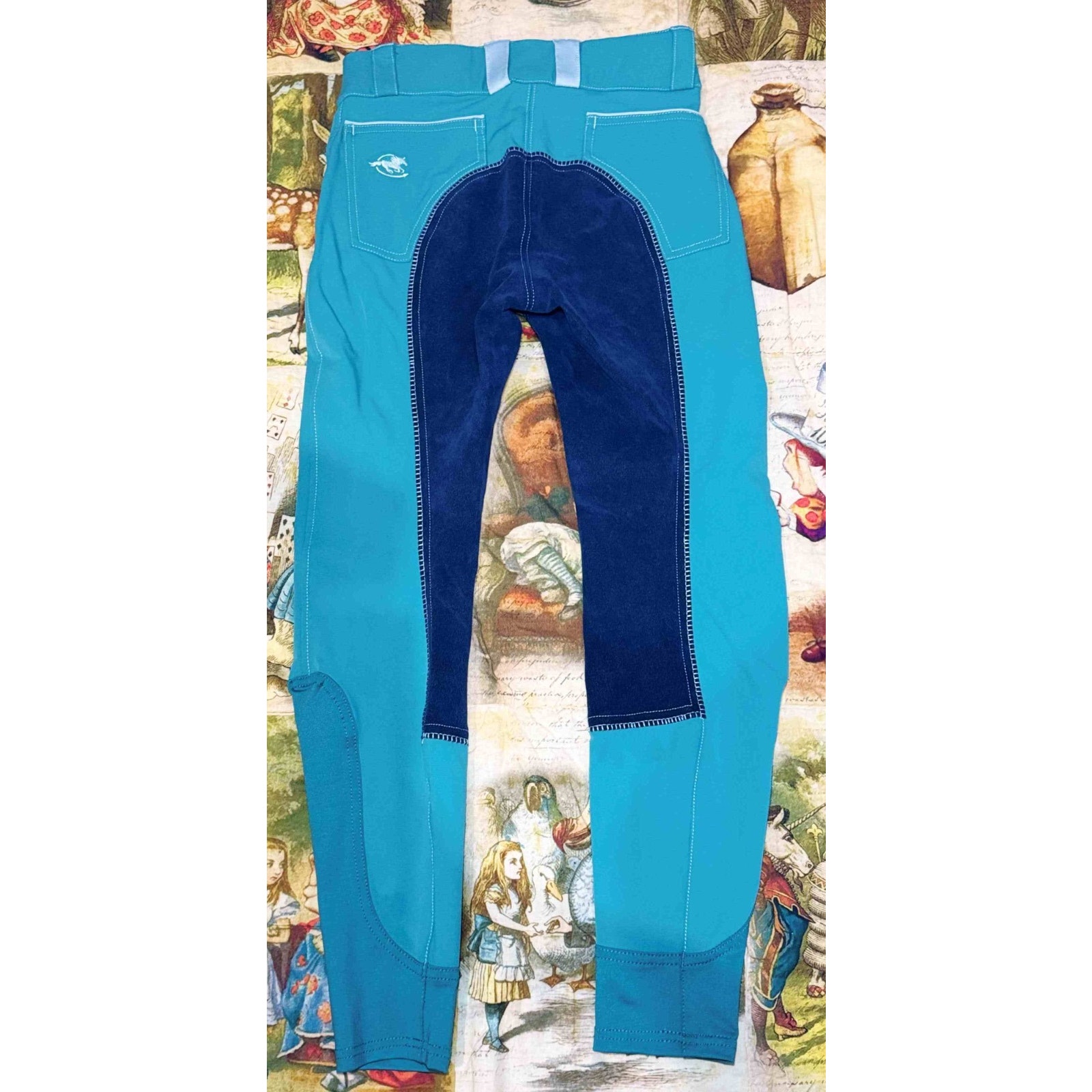 Smartpak Piper Evolution Mid-Rise Suede Full Seat Riding Breeches 24r Equestrian — image 5 of 8